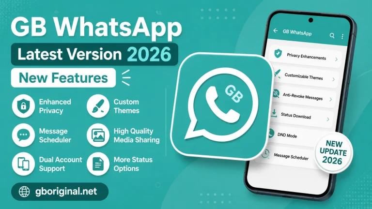 GB WhatsApp Latest Version 2026 New Features