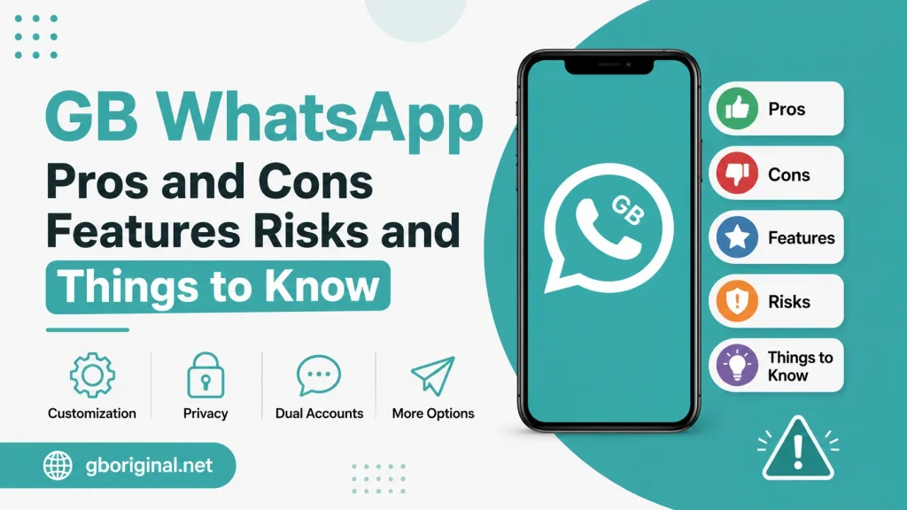 GB WhatsApp Pros and Cons Features Risks and Things to Know